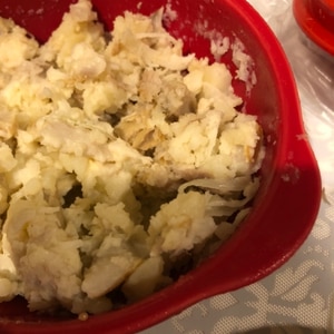 さば缶で作る～大人のポテサラ！焼き鯖ポテトサラダ